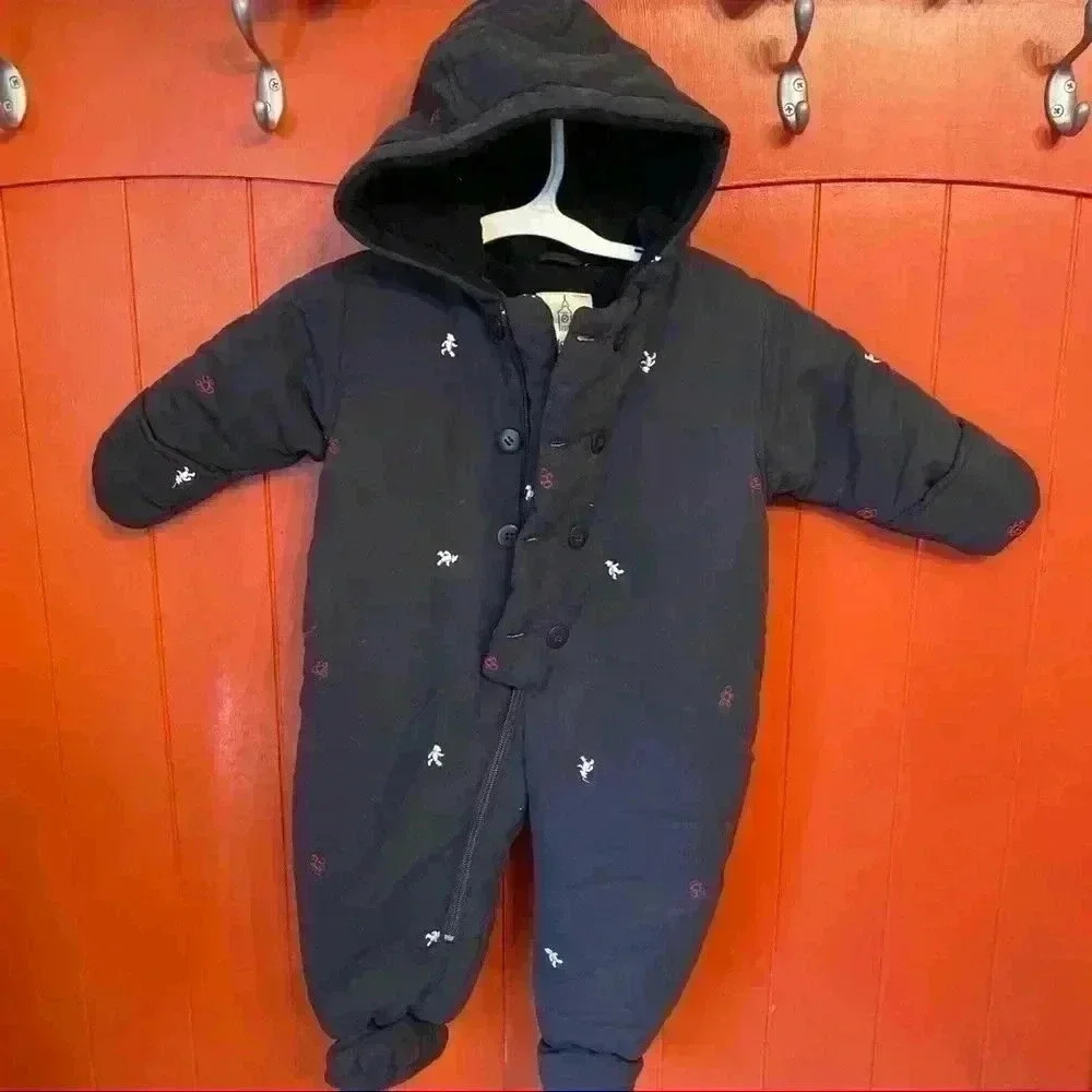 London Fog baby hooded snowsuit